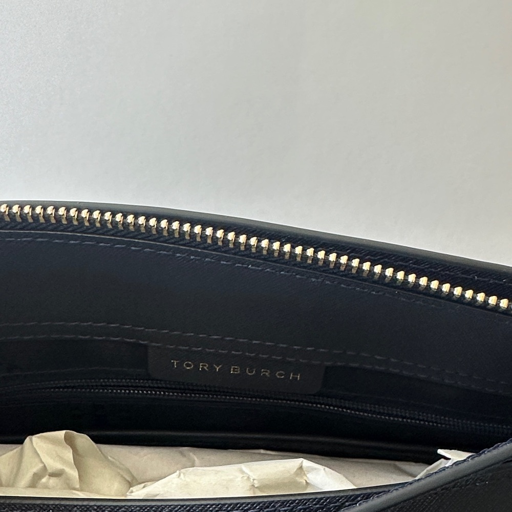 Tory Burch Bag, Navy with Gold Accents - Picture 10 of 10